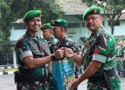 Dandim 0615/Kuningan Pimpin Apel Pemberangkatan Cuti Lebaran,Serahkan Bingkisan Secara Simbolis