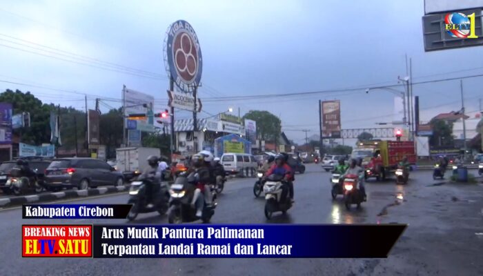 Arus Mudik Pantura Palimanan Terpantau Landai, Ramai, dan Lancar