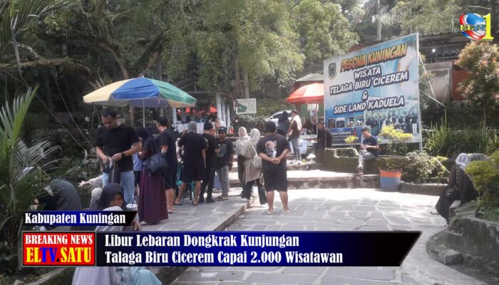 Libur Lebaran Dongkrak Kunjungan Talaga Biru Cicerem Capai 2.000 Wisatawan Per Hari
