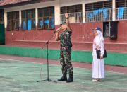 Kapten Inf Saniyo Tanamkan Karakter dan Disiplin di SMPN 1 Cilimus