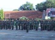 Khidmat! Kasdim 0617/Majalengka Pimpin Langsung Upacara Bendera, Danramil Jatiwangi Jadi Komandan Upacara