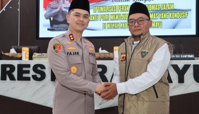 Da’i Kamtibmas Polres Indramayu Resmi Dilantik, Siap Sampaikan Pesan Kamtibmas Lewat Mimbar