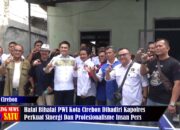 Halal Bihalal PWI Kota Cirebon Dihadiri Kapolres Perkuat Sinergi Dan Profesionalisme Insan Pers