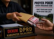 Diduga Terima Uang Rp45 Juta, Oknum DPRD Majalengka Janjikan Proyek Pokir