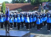 Persit KCK Cabang XXVIII Kodim 0617/Majalengka Gelar Olahraga Bersama, Perkuat Soliditas dan Kebugaran Keluarga Besar TNI