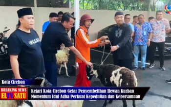 Kejaksaan Negeri Kota Cirebon Sembelih Empat Hewan Kurban pada Idul Adha 1447 Hijriah