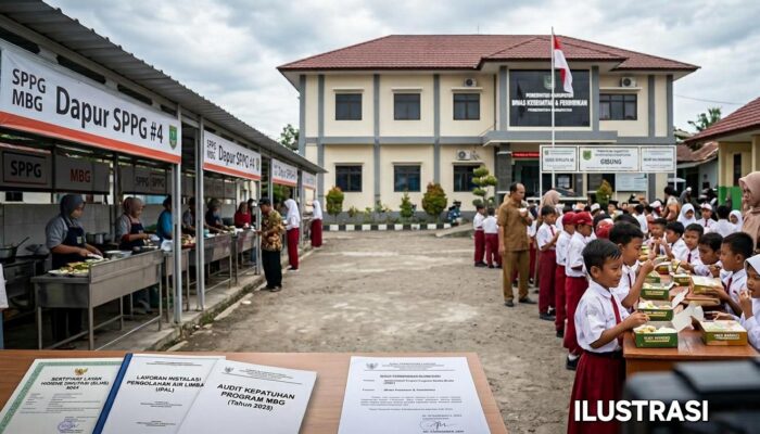 140 Dapur MBG Disorot, Berapa yang Sudah Kantongi SLHS dan IPAL?