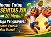Kontingen Kuningan Ukir Prestasi di PORSENITAS XIII, Sabet 20 Medali dan Bertengger di Peringkat Keempat