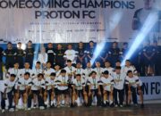 Homecoming Champion Proton FC: Konvoi Juara Guncang Kuningan, Tatap Tantangan Liga 1 Futsal Indonesia