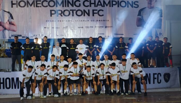 Homecoming Champion Proton FC: Konvoi Juara Guncang Kuningan, Tatap Tantangan Liga 1 Futsal Indonesia