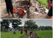Diduga Kuat Peningkatan Jaringan Irigasi P3-TGAI di Desa Karangasem Blok Ludoyong Asal-Asalan dan Mengabaikan K3