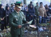 Tangis Haru Iringi Pemakaman Militer Peltu Dudung Abdul Rojak, Kasdim Majalengka Pimpin Upacara Penghormatan Terakhir