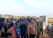 Bupati Indramayu Lucky Hakim Tinjau Langsung Pembangunan Jembatan, Dorong Akses Petani Lebih Lancar