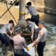 Polres Kuningan Bersihkan Pasar Baru dan Sungai Citamba
