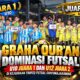 GRAHA QURAN BORONG JUARA FUTSAL CIAYUMAJAKUNING