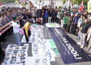 Kapolres Indramayu Kawal Langsung Aspirasi Mahasiswa Cipayung Plus