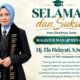 Bunda Ela Raih Magister Manajemen Cumlaude, Ela Helayati Jadi Lulusan Terbaik UNIKU